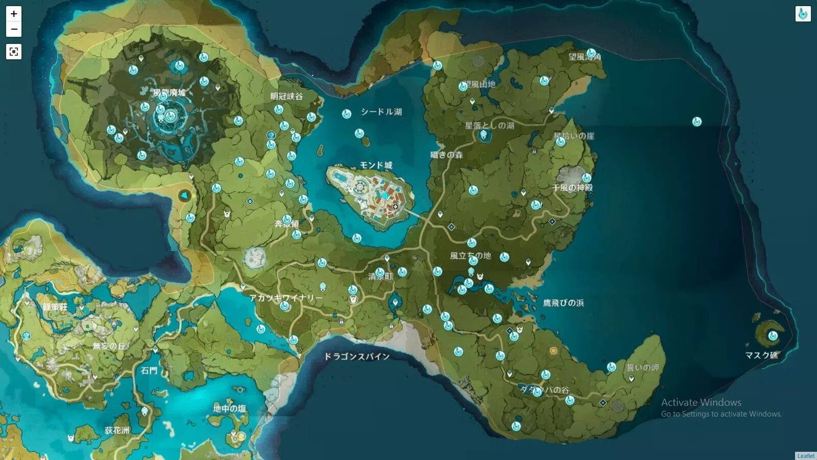 Как выглядит интерактивная карта Interactive map блог Санатории Кавказа