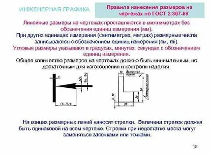 В каких единицах на чертежах