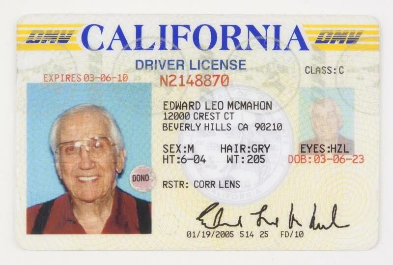 Driver s license. California Driver License. California Driving License. Driver License ID.
