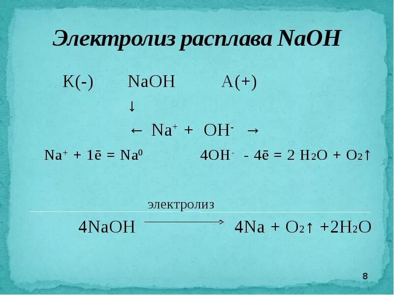 Водный раствор бромида меди ii подвергли электролизу. Электролиз 11 класс. Электролиз расплава гидроксида натрия. Электролиз расплавов химия 11 класс. Электролиз расплава н2 о.