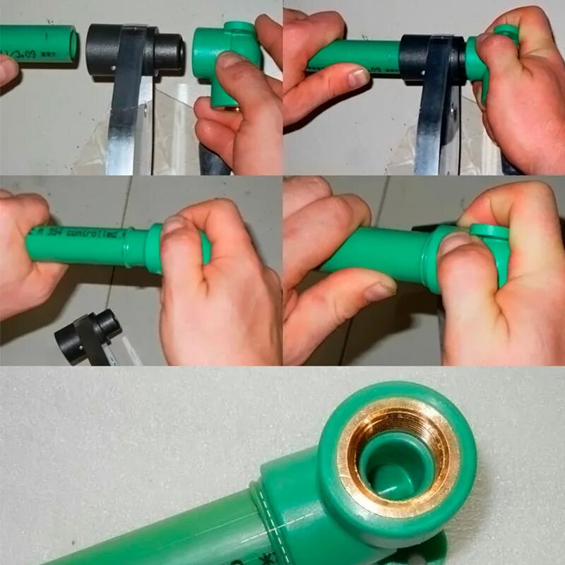 Соединение пластиковых труб с помощью пайки. Муфтовая сварка полипропиленовых труб. Соединение пластиковых труб с помощью пайки. Раструбное соединение полипропиленовых труб. Соединение пластиковых труб с помощью пайки.