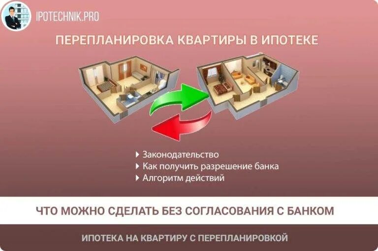 Чем грозит перепланировка квартиры