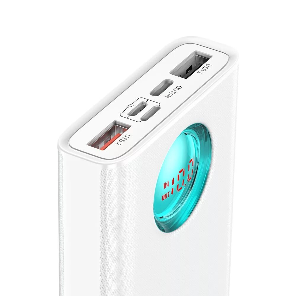 Baseus amblight. Power bank baseus bs-20kp203 20000mah. аккумулятор baseus amblight power bank pd3.0+qc3.0 (ppall-lg01/02), 20000 mah.