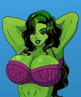 I based her a teensy bit more off of Sensation She-Hulk. 