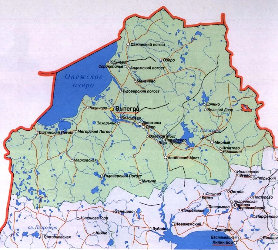 Вытегра на карте. Карта Вытегорского района с озерами. Карта озер Вытегорского района Вологодской области. Вытегорский район Вологодская область на карте. Карта Вытегорского района.
