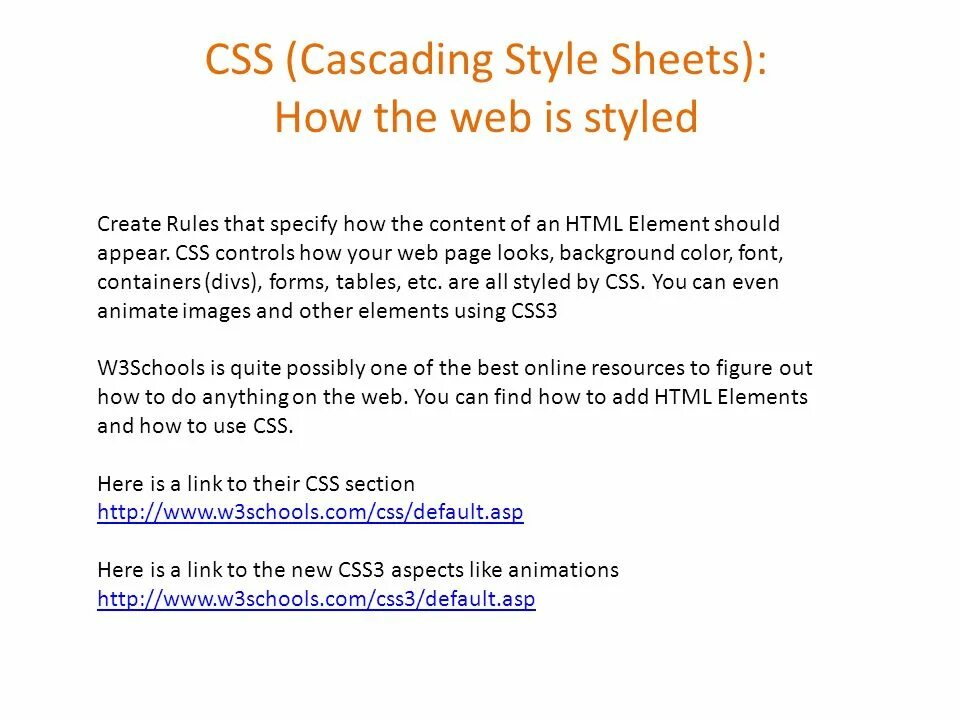 W3 CSS. Bbschool. How can i add comment add html. Should appear