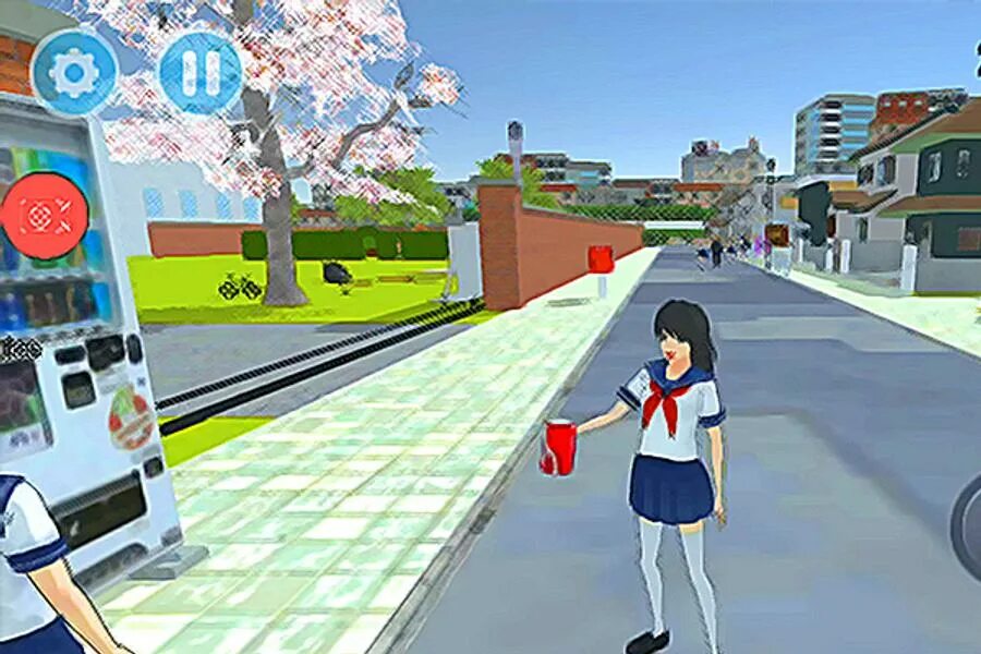 Yandere simulator на андроид оригинал. Школа Яндер симулятор. Хай скул симулятор 2018. Яндере симулятор High School.