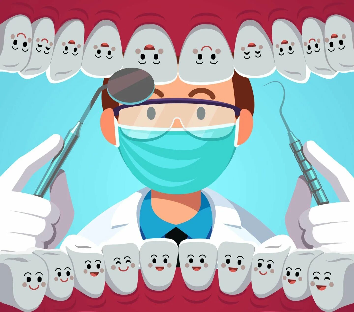 Задача врача стоматолога. Стоматолог. Веселый зуб. Зубы стоматолог. Стоматологические иллюстрации.