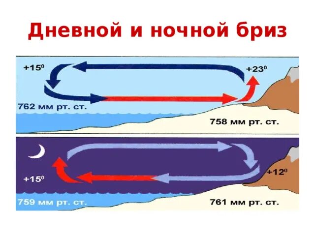 Что такое бриз в географии. Что такое бриз в географии