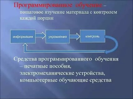 Программированное обучение
