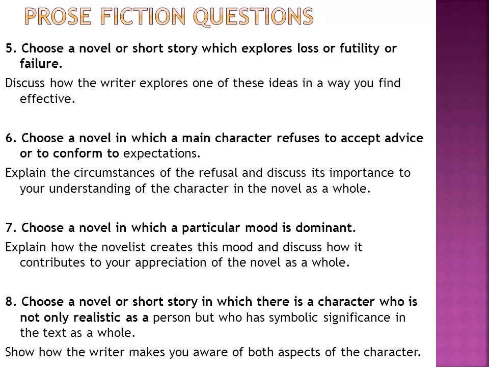 Short stories to read and discuss