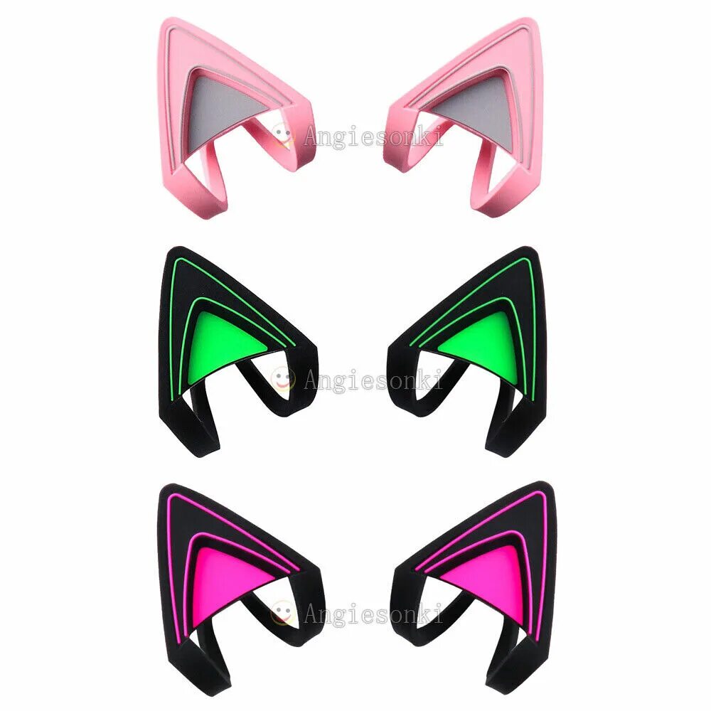 Наушники кошачьи ушки. Razer kitty ears v2, quartz. Ушки для наушников. Силиконовые ушки для наушников. Razer cat ears.