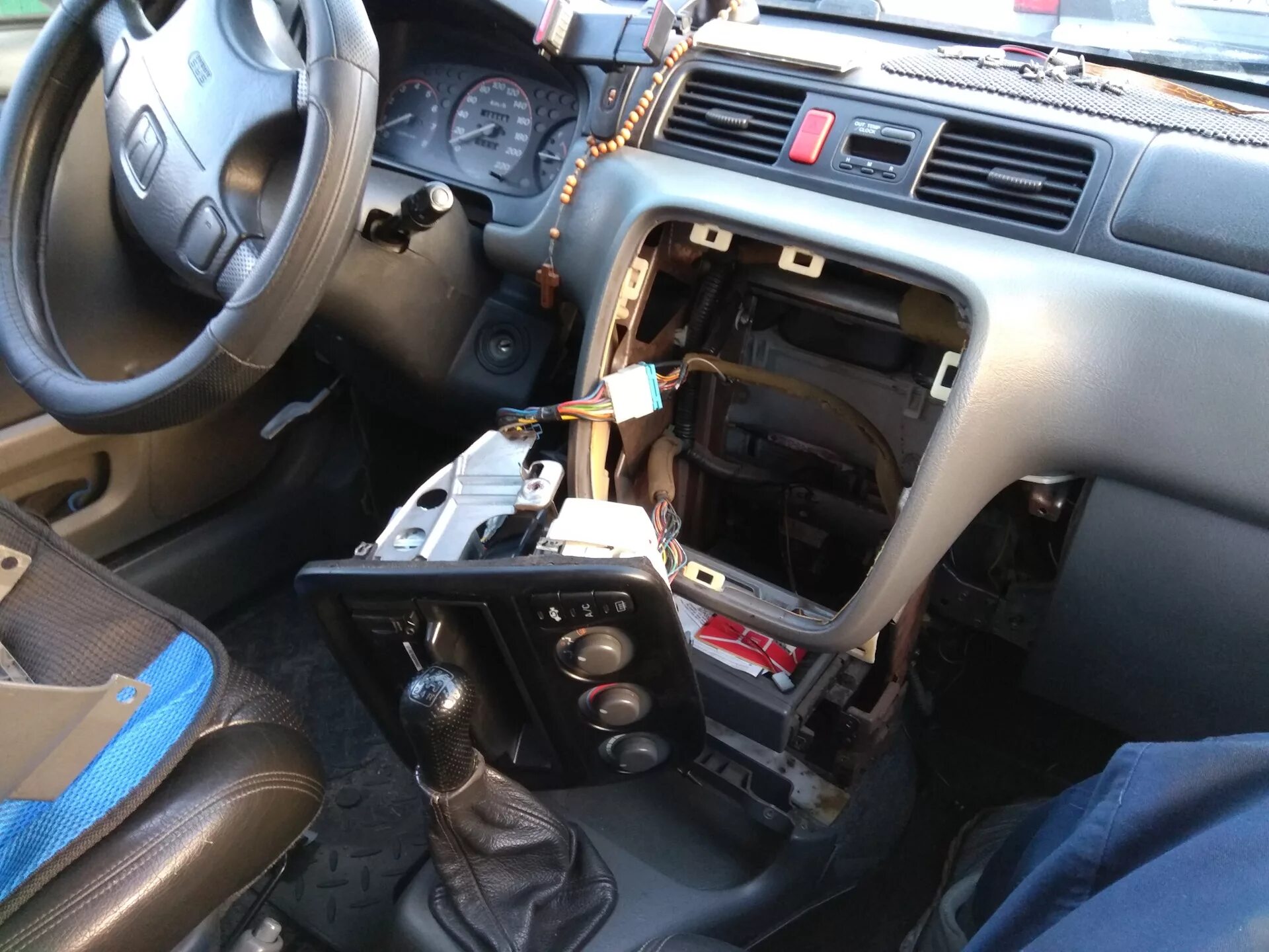 Печка хонда срв рд1 как снять Лампочки в панель, тройнику БЫТЬ Honda CR-V (RD1, RD2), 2 л, 1998 года электро
