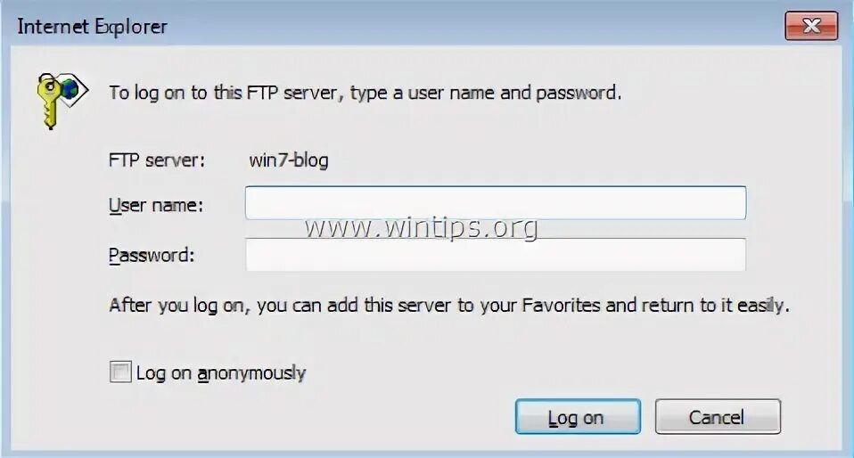 Org password