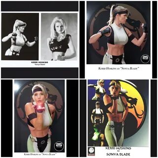 1 Kerri Hoskins as Sonya Blade, Then and Now MK4-Pack.