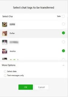 Select chat