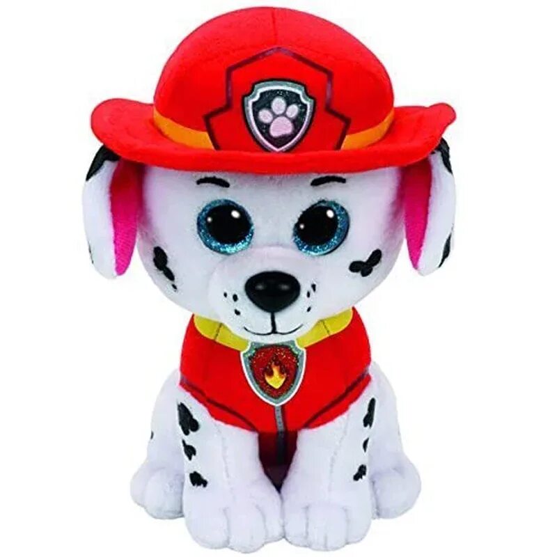 Покажи щенячьи игрушки. Игрушка мягконабивная ty Paw Patrol. Игрушка Маршал Щенячий патруль большой. Щенок маржел Щенячий патруль. Мягкая игрушка Маршал Щенячий патруль.