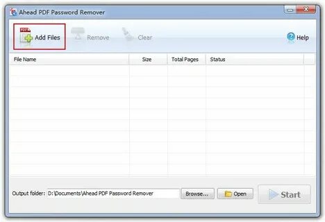 Pdf password remover