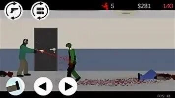 Взломанная игра flat zombies