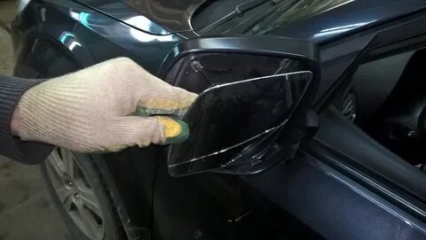 Как снять зеркальный