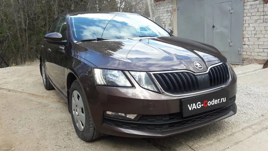 Шкода с задним мотором. Skoda octavia чип