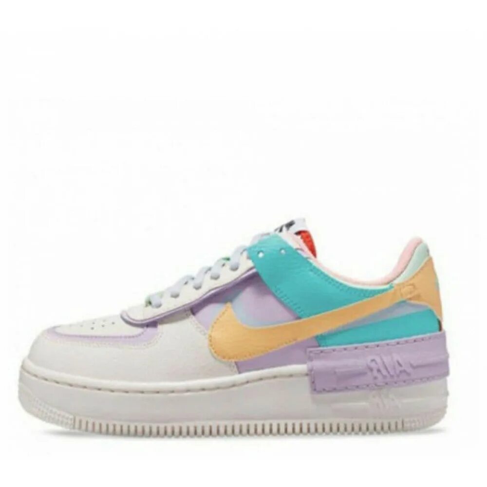 Nike af1 Shadow. Nike Air Force 1 Shadow. Nike Air Force Shadow фиолетовые. Nike Air Force 1 сиреневый-оранжевый-голубой.