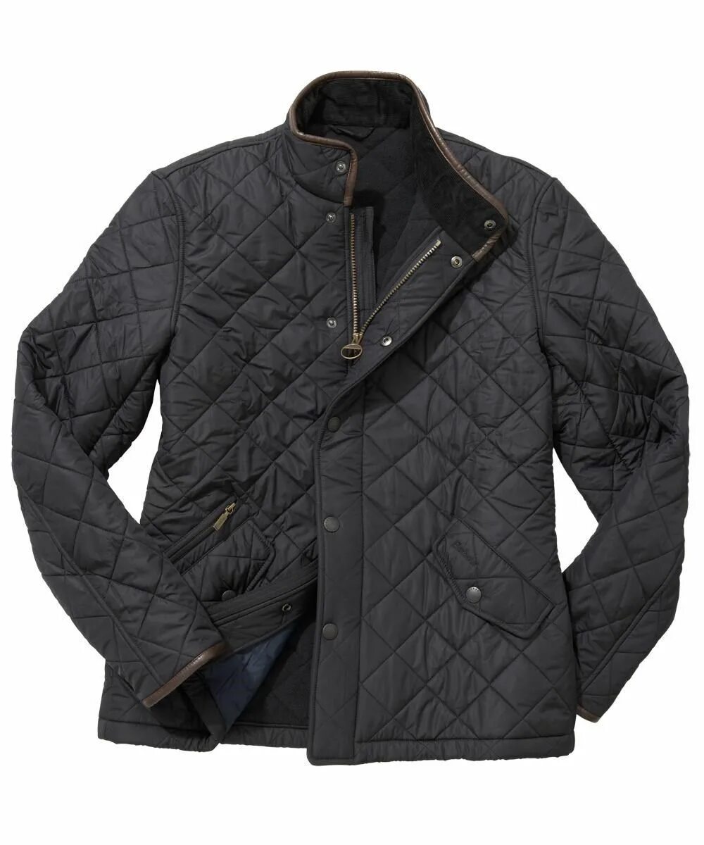 Купить мужскую стеганную куртку. Куртка Barbour Powell Quilted Jacket. Barbour International куртка мужская стеганая. Стеганка Barbour. Barbour черный стеганка.