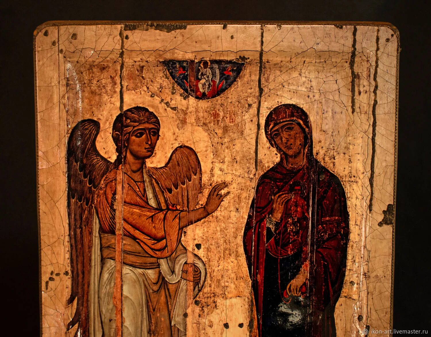 Икона божией матери благовещение устюжская. Юрьев монастырь. Устюжское благовещение третьяковская галерея. Икона устюжское благовещение. Архангел гавриил устюжское благовещение.