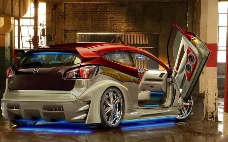 TUNING (часть 4) Обтекаемые формы кузова и расширение колесной колеи на 24 см - 