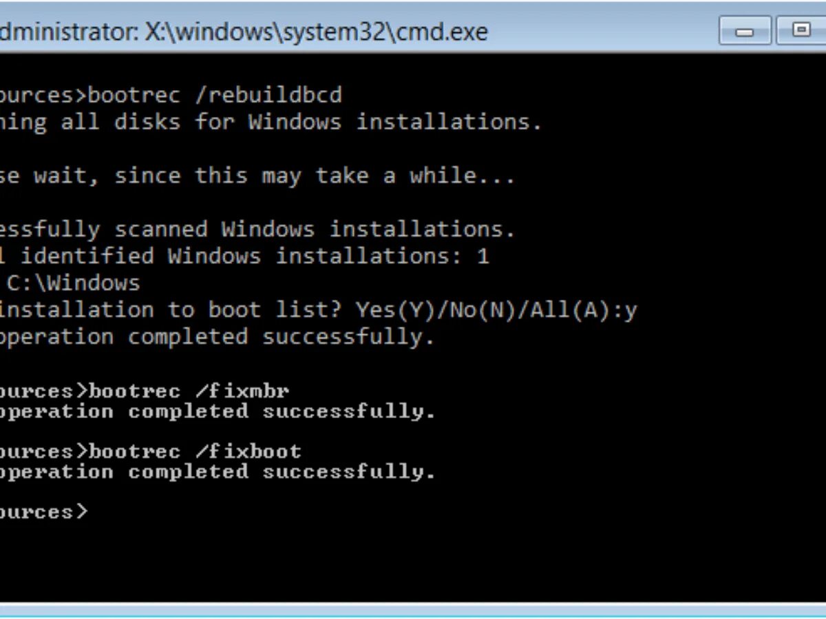 Configuration file is missing