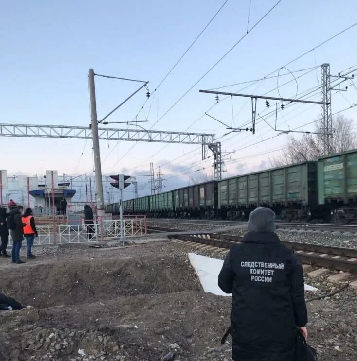 Поезд 23 апреля. Станция Толевая Самара.