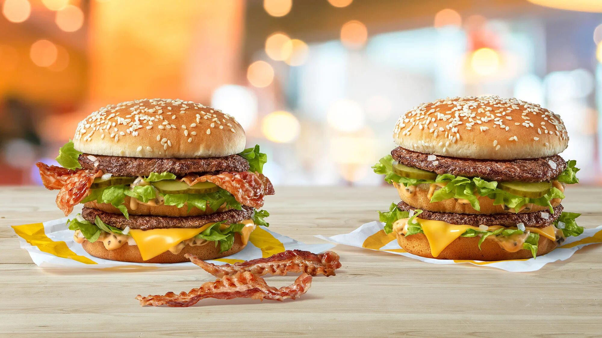 I often have a big hamburger