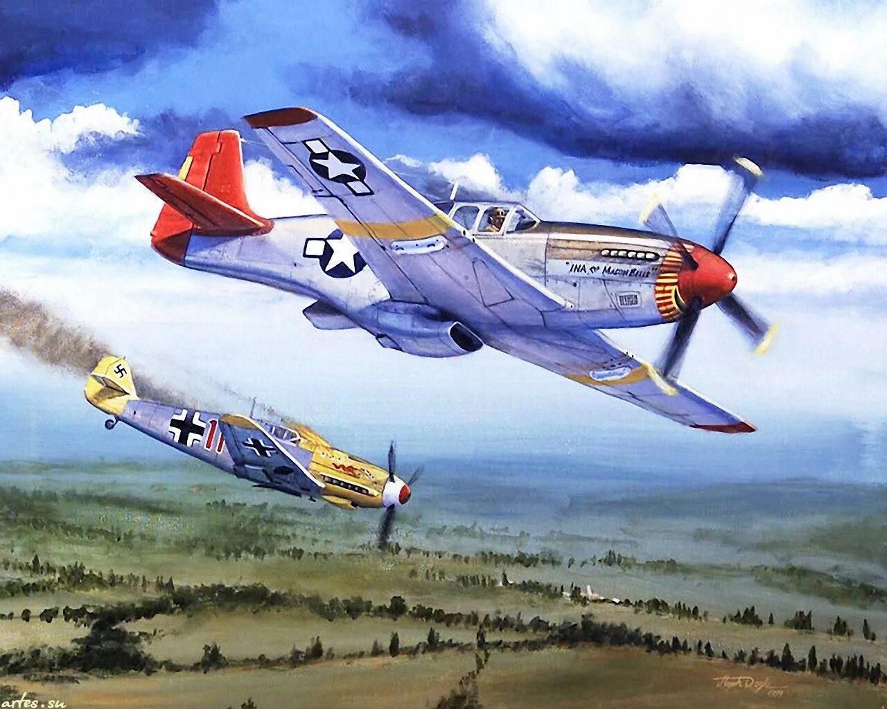 Самолет гуашью. Самолет мустанг p-51. мустанг истребитель второй мировой. самолет мустанг p-51b во второй мировой войне. p51 mustang art aircraft.