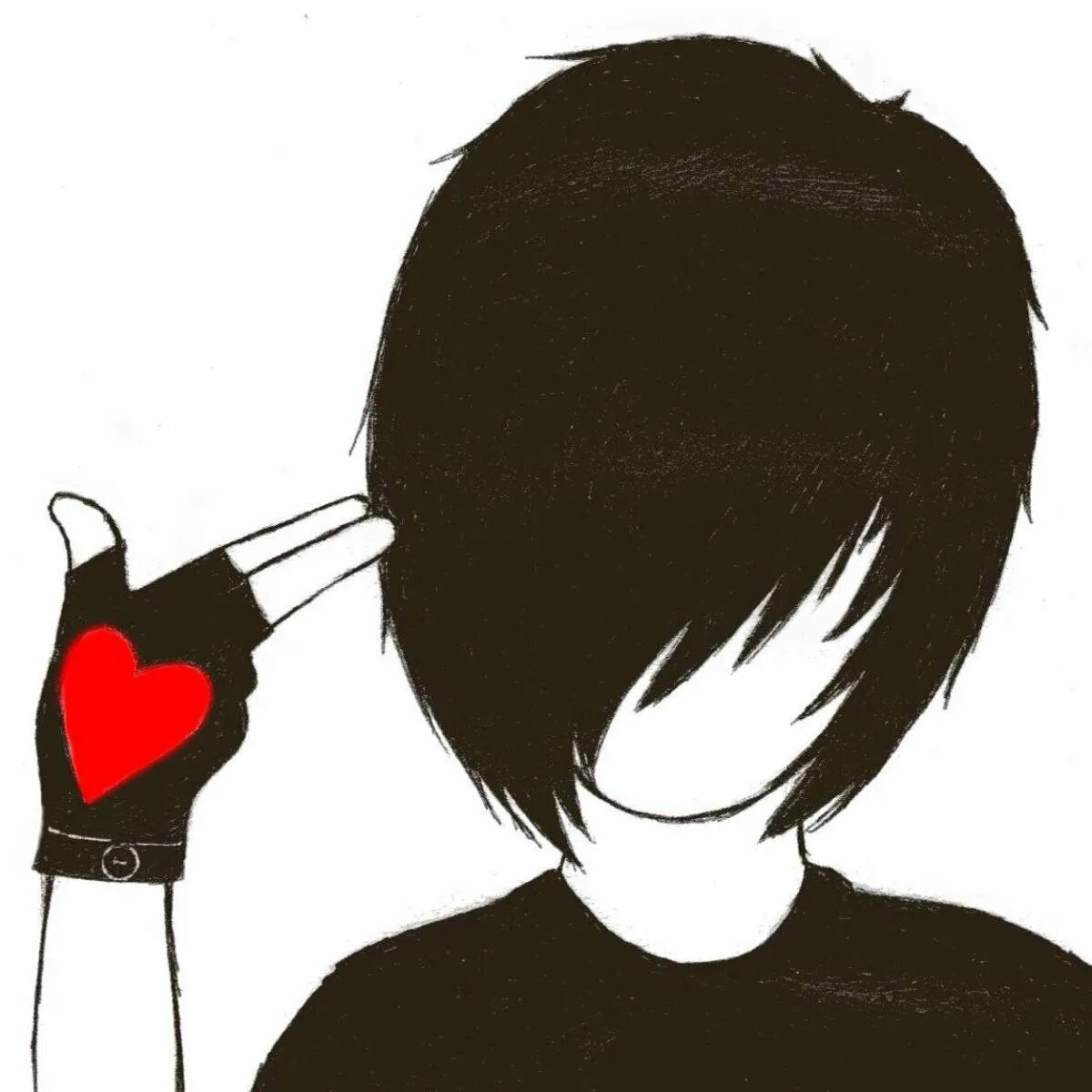 Черный эмо фон. Эмо арты аниме. Эмо черно белые. Эмо с черно белыми волосами. Эмо бой арт.