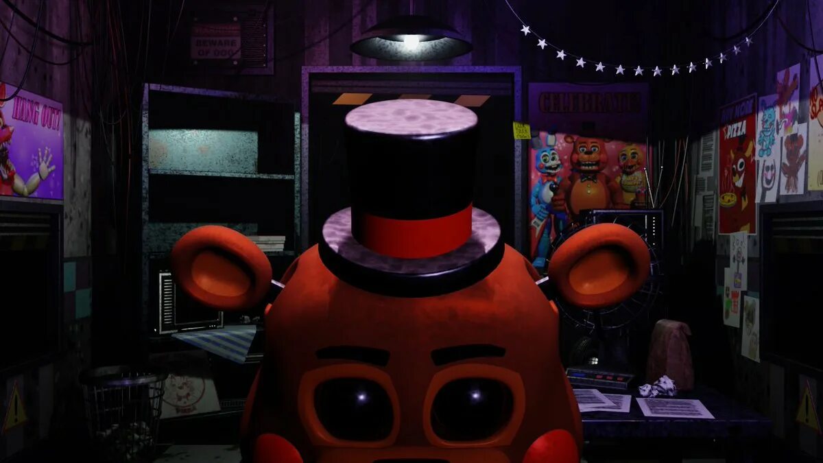 FNAF 2 Ultra Custom Night. Another FNAF Fangame: open source. Шляпа пять ночей весь офис. FNAF open source download PC.