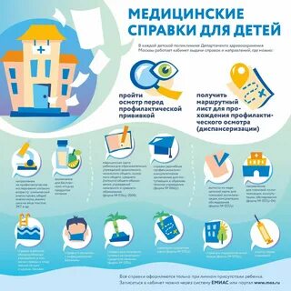 Выдача справок детям