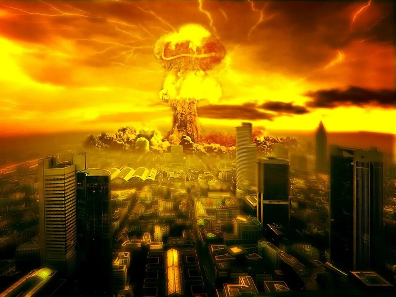 Атом апокалипсис. Ядерный взрыв в городе. Атомный взрыв в городе. Ядерный взрыв арт.