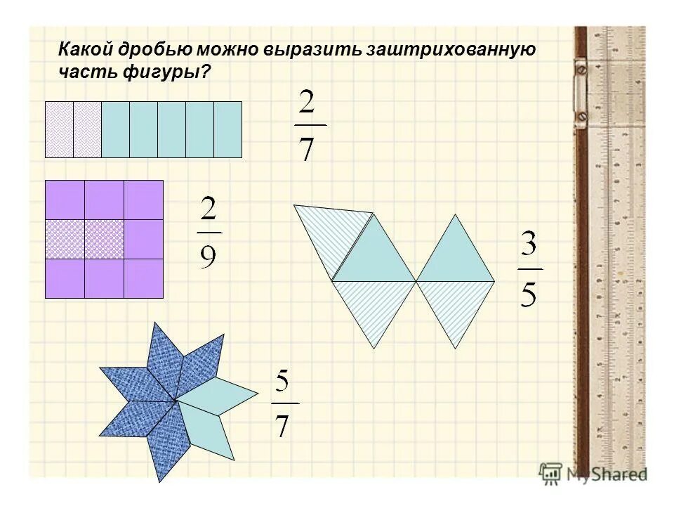 Название доли 1 2. Название доли 1 2