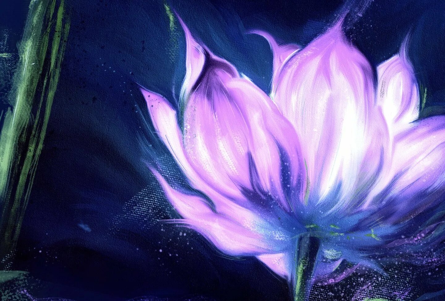 Загадочный лотос. Лотус цветок арт. Лотус магический арт. Цветы фэнтези. Сказочные цветы.