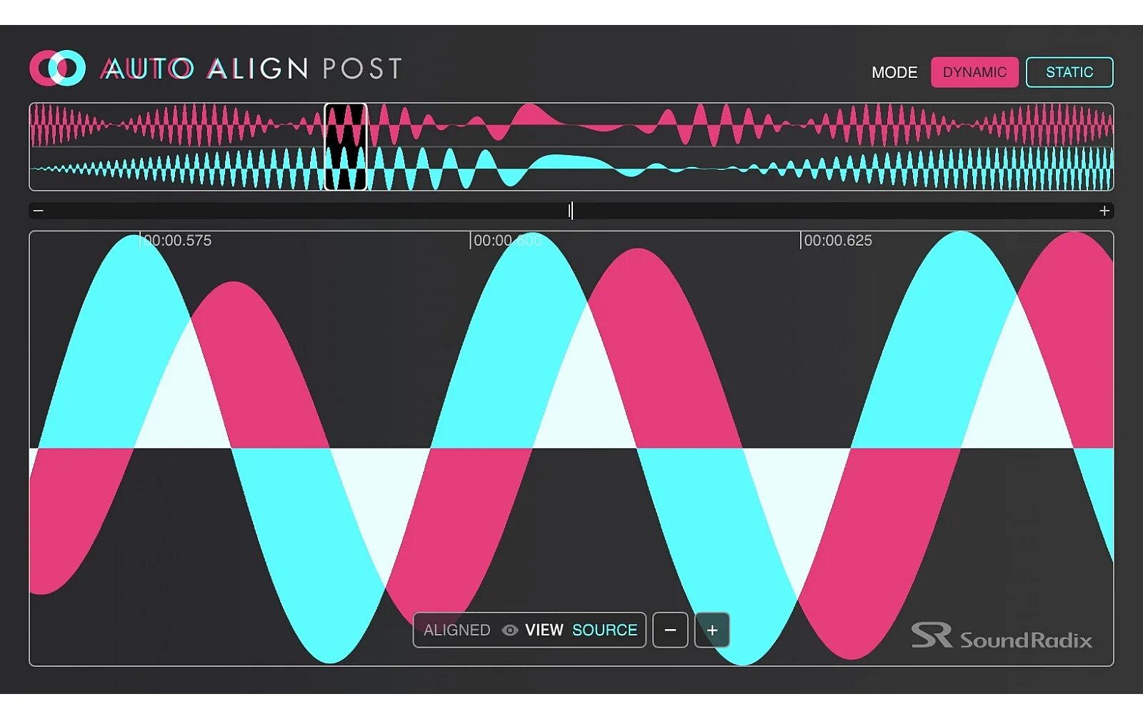 Auto align. Auto align post. auto align vst. sound.radix.auto-align. automatic alignment.