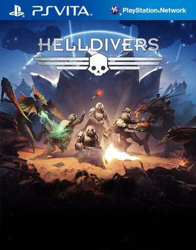 Helldivers 2 когда вышла. Helldivers PS Vita. Helldivers 2 обложка. Helldivers ps3 обложка. Helldivers игра на PS Vita.