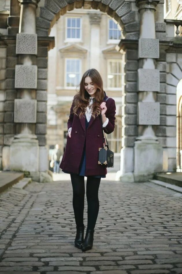 She has a coat