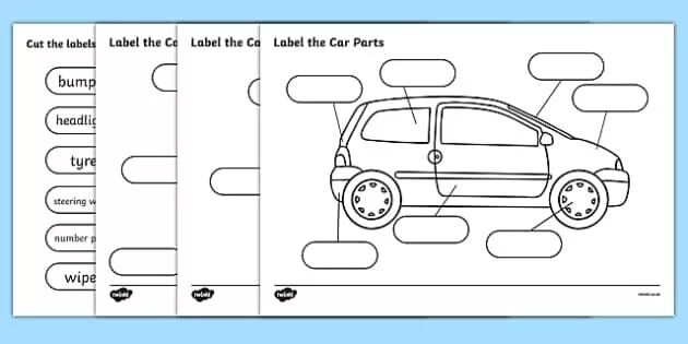 Label the different. Части автомобиля для детей. label the parts of the car ответы. части машины на английском. части машины на английском для детей.