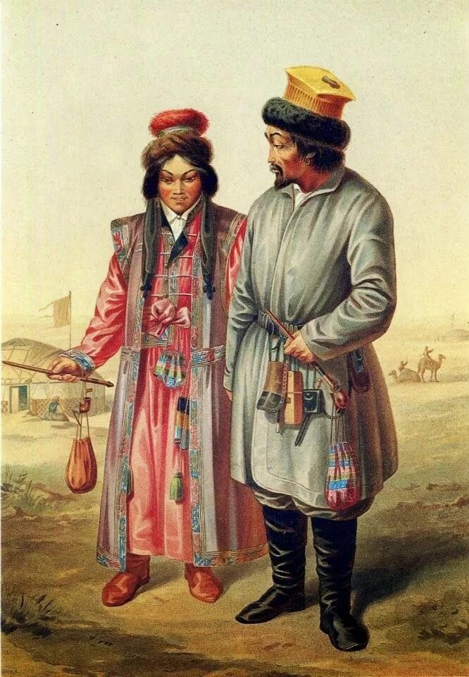 Калмыки одежда. Народ калмыки 18 века. традиционная одежда калмыков. народы россии калмыки. национальный костюм народов россии калмыков.