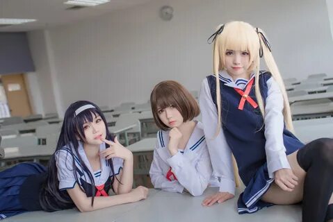 People 4462x2979 Yoko Cos women model Asian cosplay Kasumigaoka Utaha Katou...