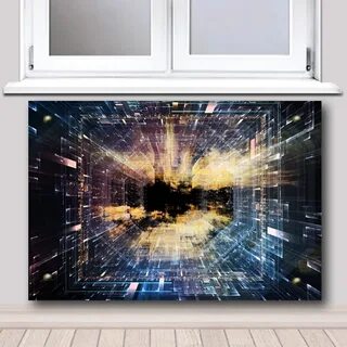 Стекающий экран