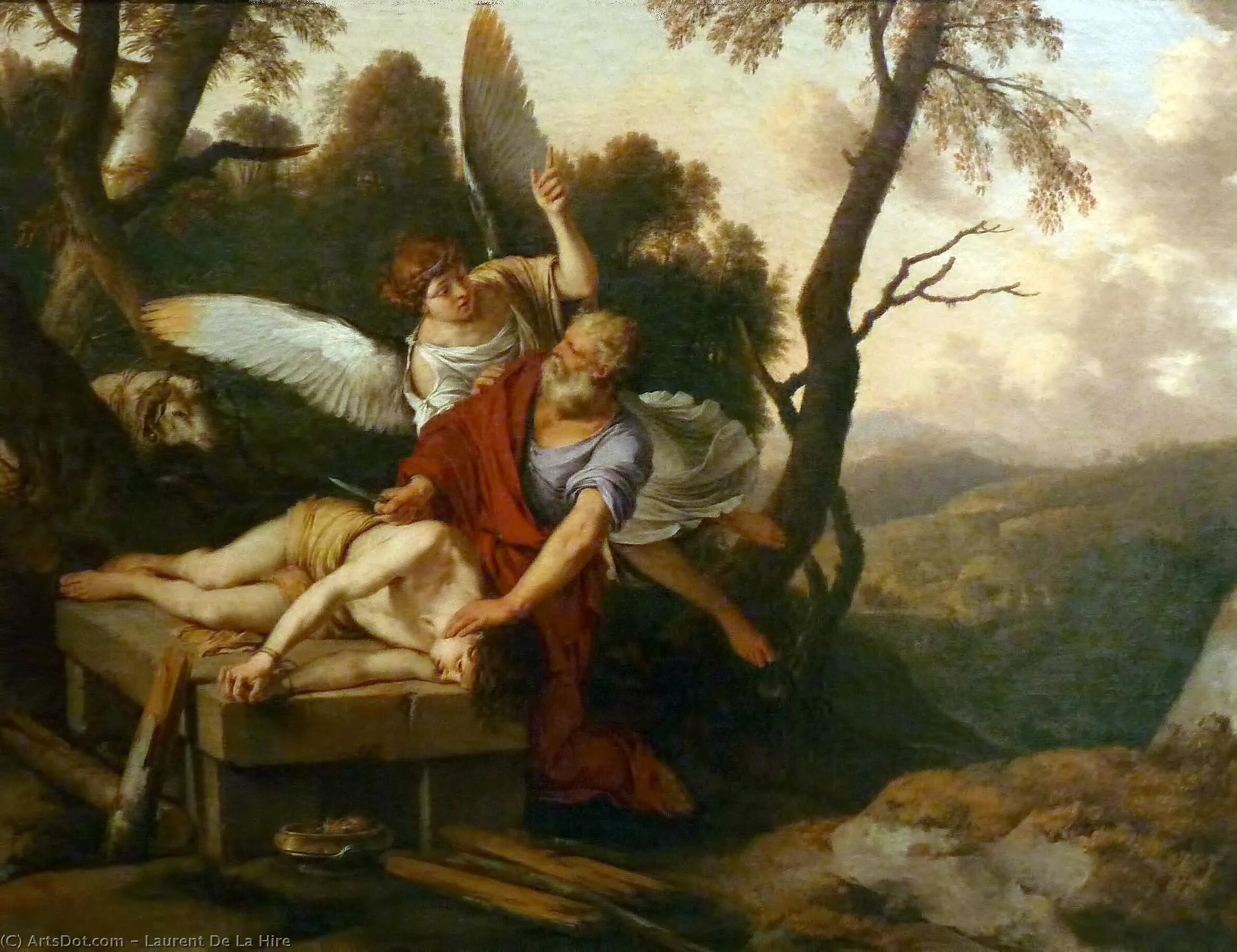 Принес в жертву дочь. «Жертвоприношение Авраама» (1635; Эрмитаж).