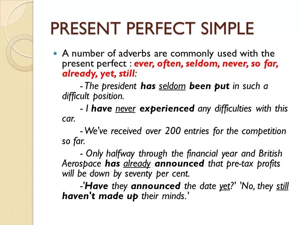 Present perfect simple. Презент Перфект Симпл. Present perfect Continuous грамматика. The perfect present. So far present perfect