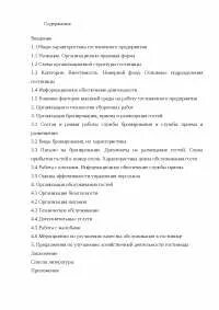 Организационно технический практика