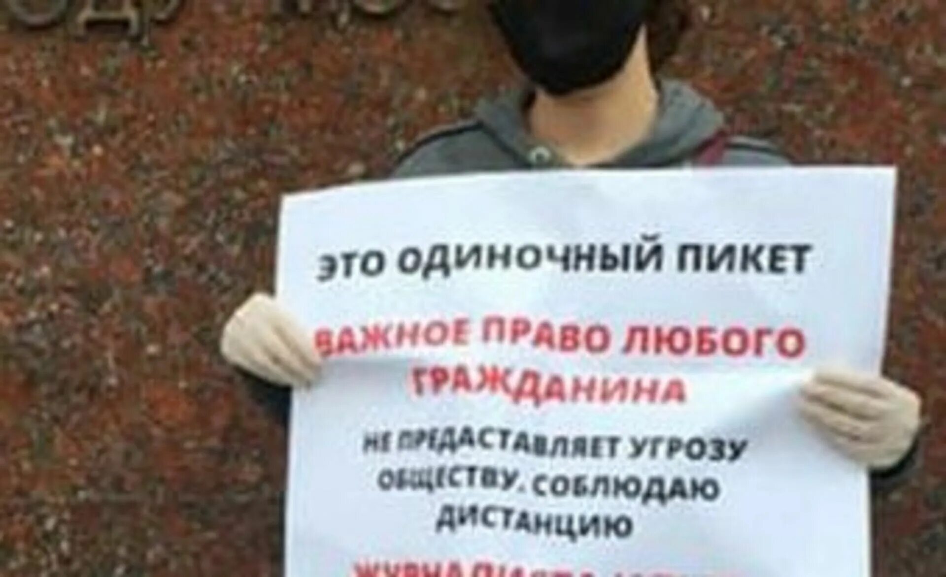 Пикетирование примеры